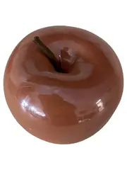 Vorschaubild 1 von Apfel Dekofigur Keramik Modern Orange 8cm Höhe