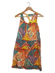 Vorschaubild 1 von Tortue Trägerkleid XS Mehrfarbig Abstrakt Viskose