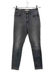 Vorschaubild 1 von 721 High Rise Skinny Jeans Damen W28 Grau Stretch