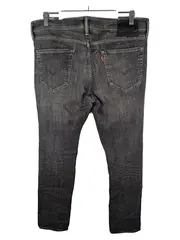 Vorschaubild 3 von Herren Straight Leg Jeans Grau W36 L31 Baumwolle Casual Alltag