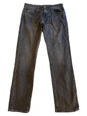 Vorschaubild 2 von Herren Straight Leg Jeans Grau W36 L31 Baumwolle Casual Alltag