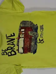 Vorschaubild 3 von T-Shirt Jungen Gr. 92 Feuerwehrauto Be Brave Gelb