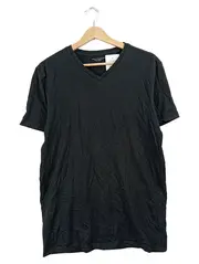 Vorschaubild 1 von Herren V-Neck T-Shirt Basic Schwarz Gr. M Men's Collection