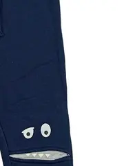 Vorschaubild 4 von Jogginghose Kinder Gr. 86 Blau Monster Applikation
