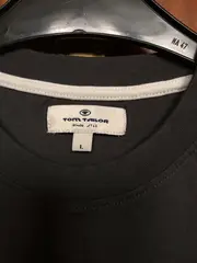 Vorschaubild 3 von Herren T-Shirt Gr. 50/L Schwarz Casual Schuh-Print