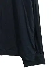 Vorschaubild 4 von Langarmshirt Damen Viskose Henley Basic Knopfleiste Schwarz M