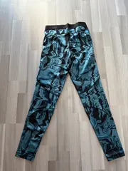 Vorschaubild 3 von Damen Leggings Tights Gr. 38 Blau Abstrakt Sport Fitness