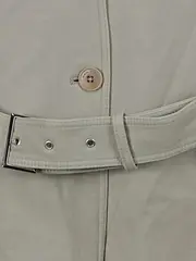 Vorschaubild 2 von Damen Trenchcoat Gr. 38 Beige Baumwolle Mantel Klassisch
