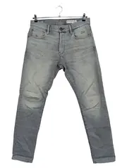 Vorschaubild 1 von 3301 Herren Jeans Slim Fit Grau W34/L32 Destroyed