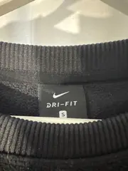 Vorschaubild 4 von Damen Pullover Cropped Fleece Dri-Fit Schwarz Gr. S Sportlich