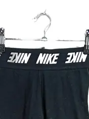 Vorschaubild 2 von Sportswear Leggings Kinder Mädchen Gr. 140 Schwarz Logo Print
