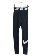 Vorschaubild 1 von Sportswear Leggings Kinder Mädchen Gr. 140 Schwarz Logo Print