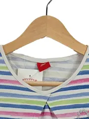 Vorschaubild 4 von Mädchen T-Shirt Gr. 140 gestreift Herz Strass Baumwolle