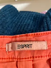 Vorschaubild 4 von Damen Chino Shorts Gr. 38 Orange Baumwolle Sommer Kurze Hose