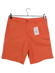 Vorschaubild 1 von Damen Chino Shorts Gr. 38 Orange Baumwolle Sommer Kurze Hose