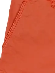 Vorschaubild 3 von Damen Chino Shorts Gr. 38 Orange Baumwolle Sommer Kurze Hose