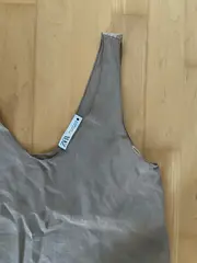 Vorschaubild 3 von Damen Top Tanktop Beige Lyocell Gr. S Basic Ärmellos