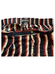 Vorschaubild 3 von Damen Hosenrock Gr. 38/M Gestreift Blau Rot Weiß Culotte