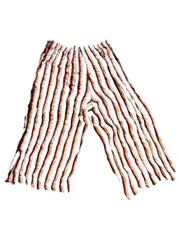 Vorschaubild 4 von Damen Hosenrock Gr. 38/M Gestreift Blau Rot Weiß Culotte