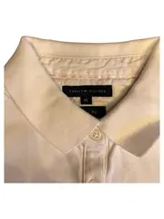 Vorschaubild 2 von Damen Poloshirt Weiß Classic Fit Gr. XS 34
