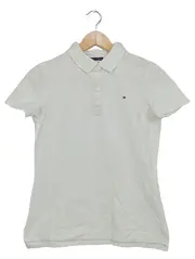 Vorschaubild 1 von Damen Poloshirt Weiß Classic Fit Gr. XS 34