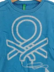 Vorschaubild 2 von Sweatshirt Kinder Gr. 120/122 Blau Logo Baumwolle