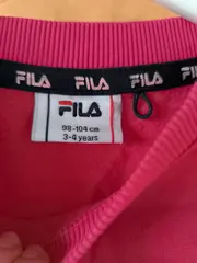 Vorschaubild 4 von Sweatshirt Kinder Mädchen Pink Logo Baumwolle Gr. 98 Freizeit
