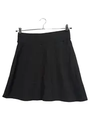 Vorschaubild 1 von Damen Minirock Baumwolle Basic Schwarz Gr. 38 M Alltag