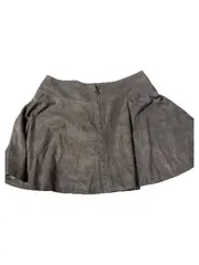 Vorschaubild 3 von Damen A-Linienrock Schwarz Gr. 26/XS Wildlederoptik Mini