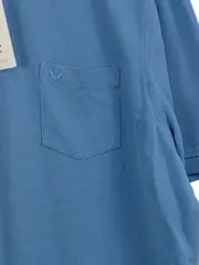 Vorschaubild 4 von Herren Poloshirt Klassisch Kurzarm Baumwolle Blau Gr. 54/XXL