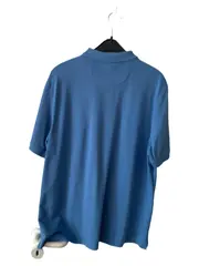 Vorschaubild 6 von Herren Poloshirt Klassisch Kurzarm Baumwolle Blau Gr. 54/XXL