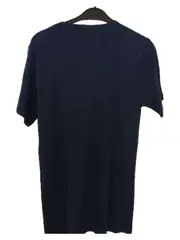 Vorschaubild 4 von Herren T-Shirt Blau Gr. XL Basic Baumwolle Rundhals