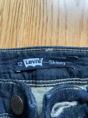 Vorschaubild 3 von Skinny Jeans Kinder Mädchen Gr. 158 Dunkelblau Slim Fit