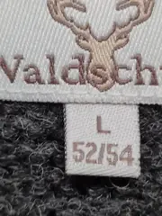 Vorschaubild 4 von Trachtenweste Herren Strickweste Gr. 52/L Grau Grün