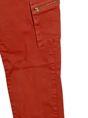 Vorschaubild 4 von Damen Cargohose Stoff Orange Gr. 38 W29 Freizeit L30 Reißverschluss
