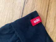 Vorschaubild 3 von Jerseykleid Damen Schwarz Minikleid Gr. 34/XS Baumwolle