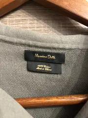 Vorschaubild 6 von Herren Poloshirt Gr. L Oliv Baumwolle Kurzarm Casual