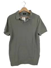 Vorschaubild 1 von Herren Poloshirt Gr. L Oliv Baumwolle Kurzarm Casual