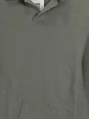 Vorschaubild 4 von Herren Poloshirt Gr. L Oliv Baumwolle Kurzarm Casual