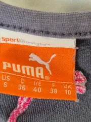 Vorschaubild 5 von Damen Sport Shirt Gr. 36/S Grau Grafikprint Kurzarm T-Shirt
