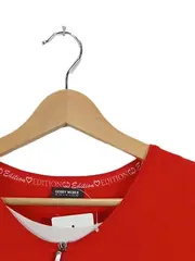 Vorschaubild 5 von Edition Damen Langarmshirt Rot Gr. 40 Reißverschluss