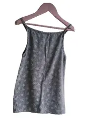 Vorschaubild 3 von Mädchen Top Gr. 134/140 Grau Sterne Eulenmotiv Trägertop