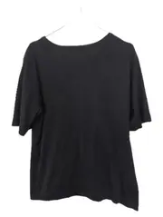 Vorschaubild 2 von Damen T-Shirt Gr. 44 Dunkelblau Strass Libelle Baumwolle