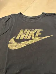 Vorschaubild 2 von Herren T-Shirt Gr. M Camouflage Logo Print Freizeit Streetwear Schwarz