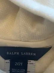 Vorschaubild 6 von Mädchen Kleid Kapuze Norwegermuster Gr. 92 Beige