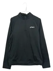 Vorschaubild 1 von Herren Sport Shirt Langarm Funktionsshirt Polyester Gr. M Schwarz