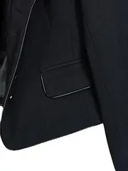 Vorschaubild 3 von Damen Blazer Gr. 40 Schwarz Business Elegant gefüttert