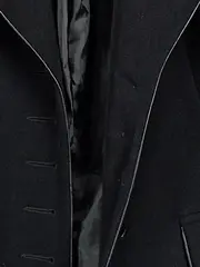 Vorschaubild 4 von Damen Blazer Gr. 40 Schwarz Business Elegant gefüttert