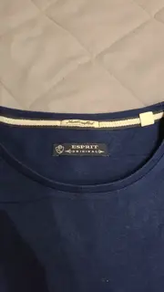 Vorschaubild 6 von Herren T-Shirt Gr. L Blau Weiß Gestreift Maritim Baumwolle