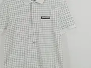 Vorschaubild 2 von Damen Poloshirt Gr. S/36 Weiß Kariert L12.12 Regular Fit